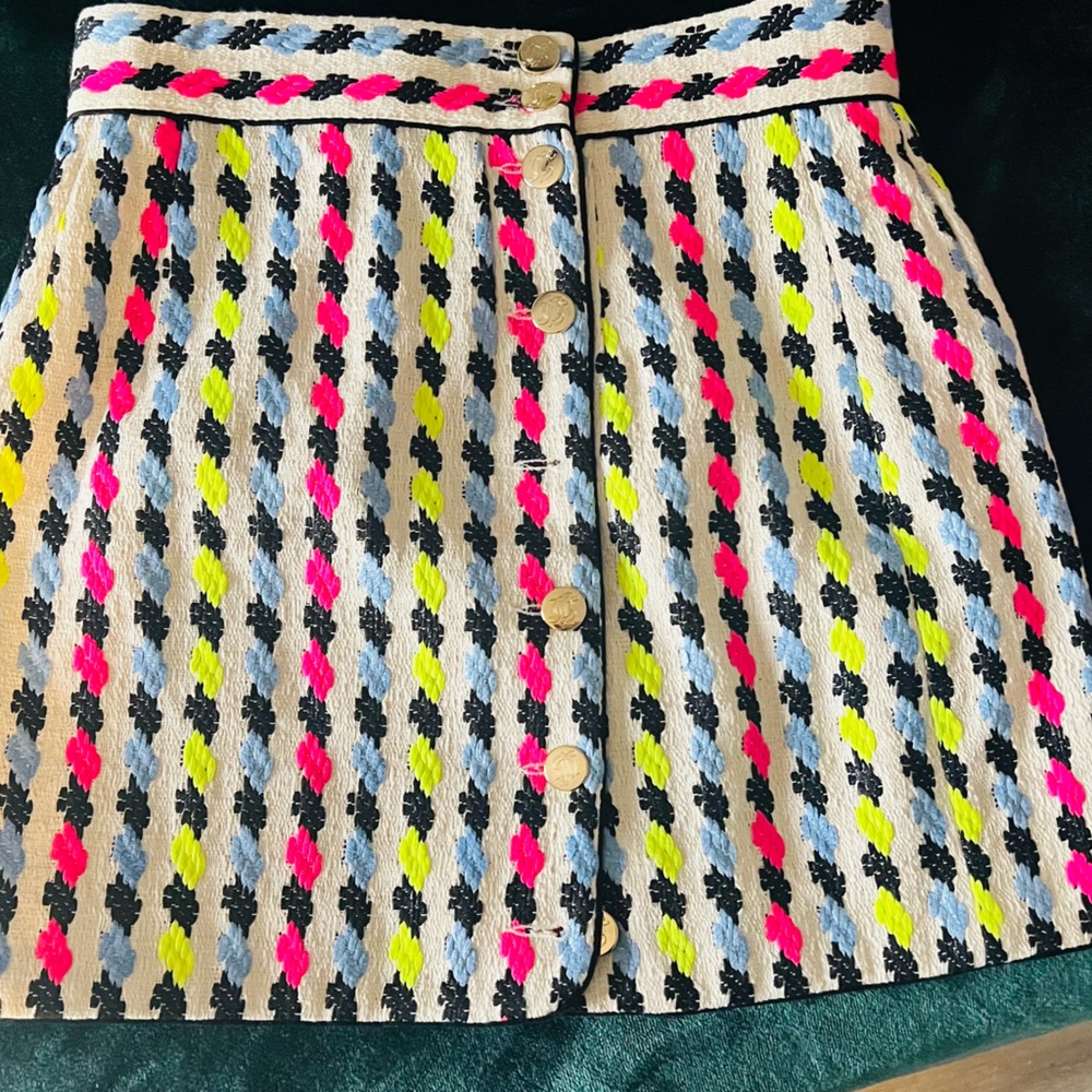 Olympia Le-Tan Cable Wrap Skirt